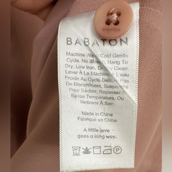 Aritzia Babaton Quincy Flowy Trench Jacket Size Medium - Picture 9 of 10